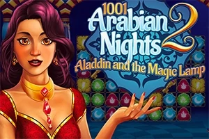Bejeweled játék 1001 éjszaka stílusában