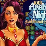 Bejeweled játék 1001 éjszaka stílusában