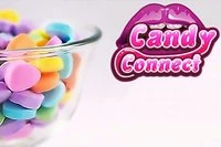 Mahjong Connect játék cukorka-stílusban