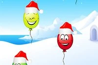 A Christmas Balloons szórakoztató, addiktív, könnyed arcade játék
