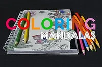 Színezős játék mandalákkal