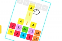 Drop n Merge egy új játék a 2048-hoz hasonlóan