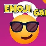 Mosolygó emoji napszemüvegben, mellette egy focilabda ikon, háttérben élénk rózsaszín színnel