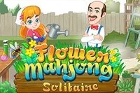 Játssz 100 különböző elrendezést a Flower Mahjong Solitaire játékban
