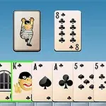 Játssz Gin Rummy-t klasszikus 2 játékos módban