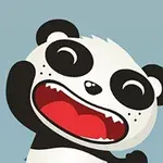 Ez a cuki panda mindig csak megy!