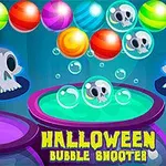 Szórakoztató Bubble Shooter játék Halloweenra