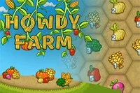 Howdy Farm egy szuper hármas egyezős játék farmos zöldségekkel!