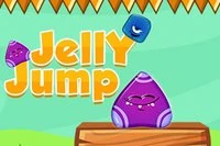 Ugorj minél magasabbra a Jelly Jump játékban, és ne ess le