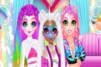 Mona, Rachel és Harlekin hercegnők Miss Kedves Egyszarvú versenyt rendeznek!