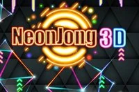 Neon stílusú 3D Mahjong