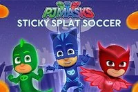 PJ Masks: Sticky Splat Soccer egy mókás játék a hős trióval!