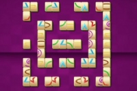 Mahjong Solitaire játék formákkal