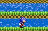 Segíts Sonicnak minél messzebbre futni ebben a retro stílusú játékban