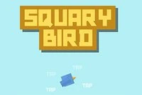 Squary Bird egy Flappy Bird klón játék egyedi négyzetes témával