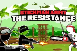 Stickman serege csatára készül