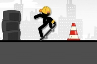 Lépj be az arénába Stickman Skaterként