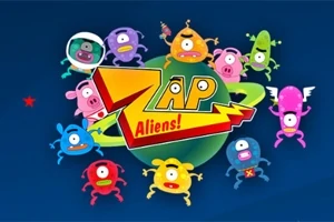 Zap Aliens egy HTML5 arcade játék