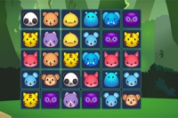 Mahjong Connect játék a vicces Zoobiekkal